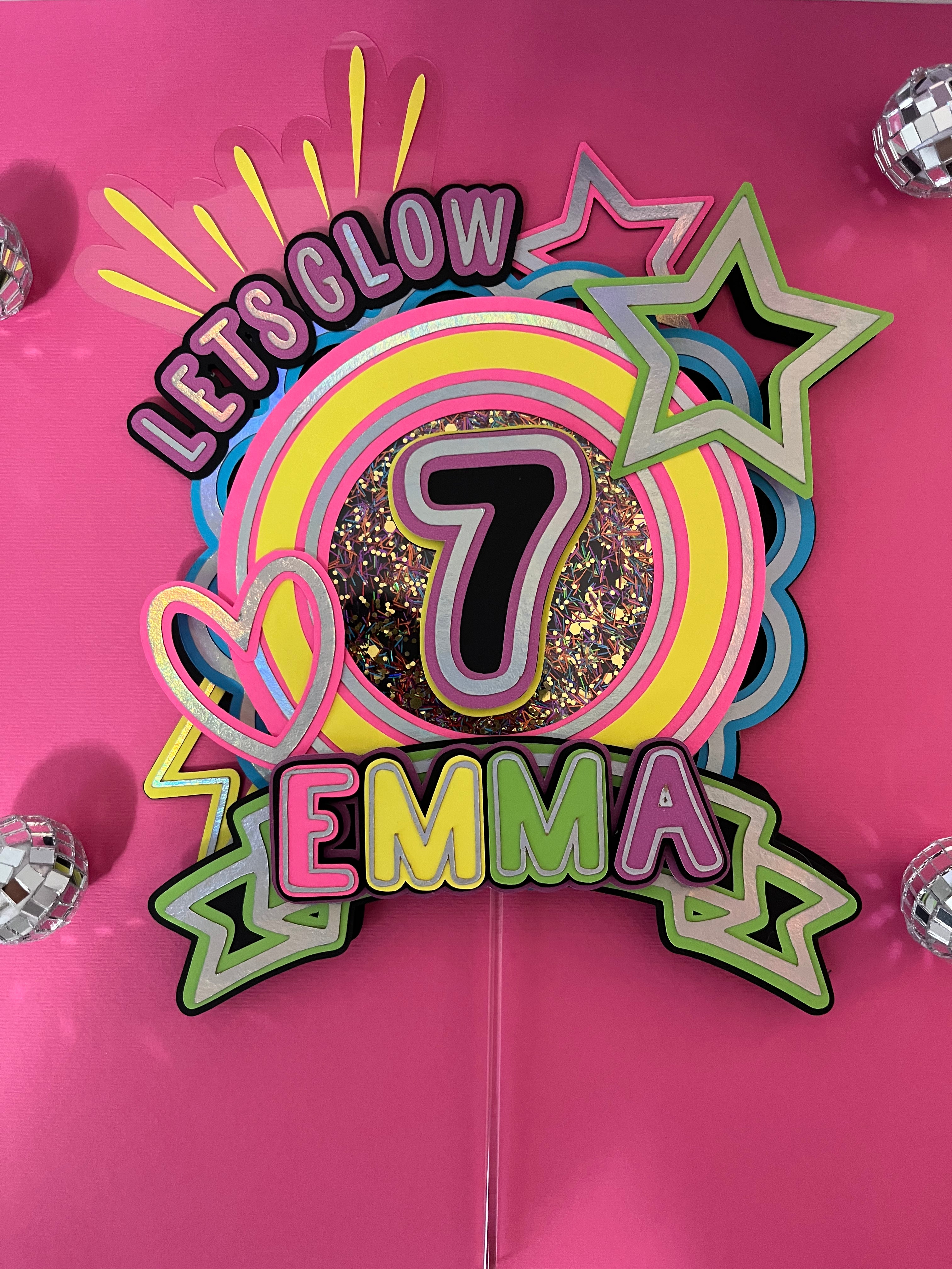 Personalized Cake Topper