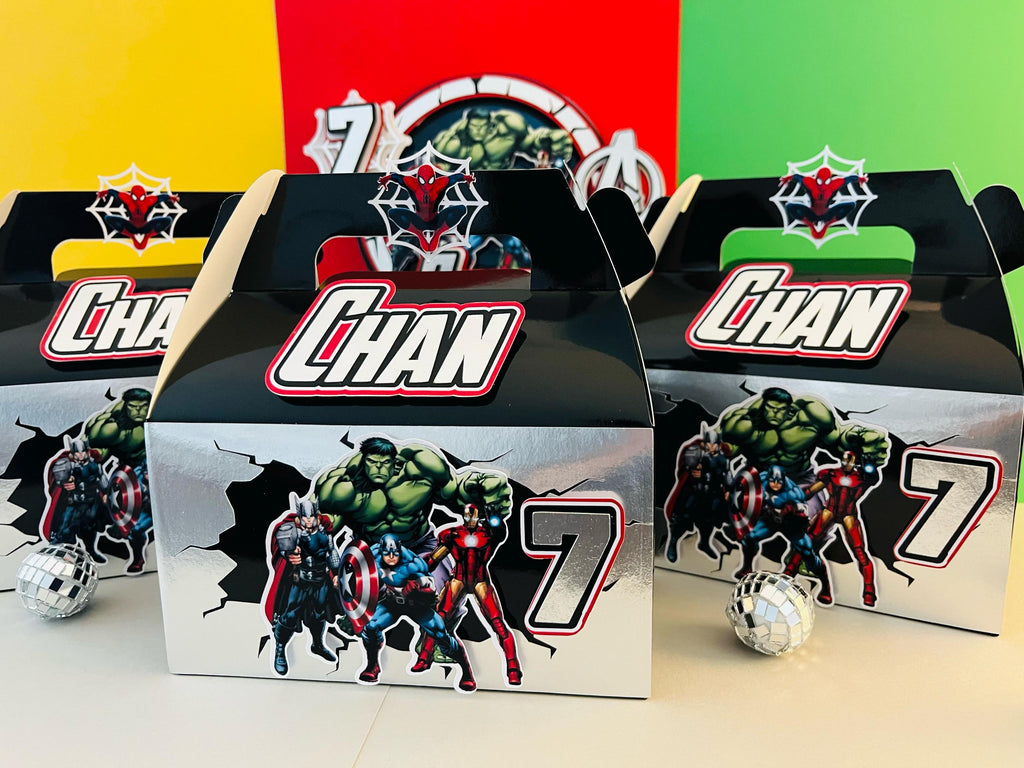 Superheroes Gable Box