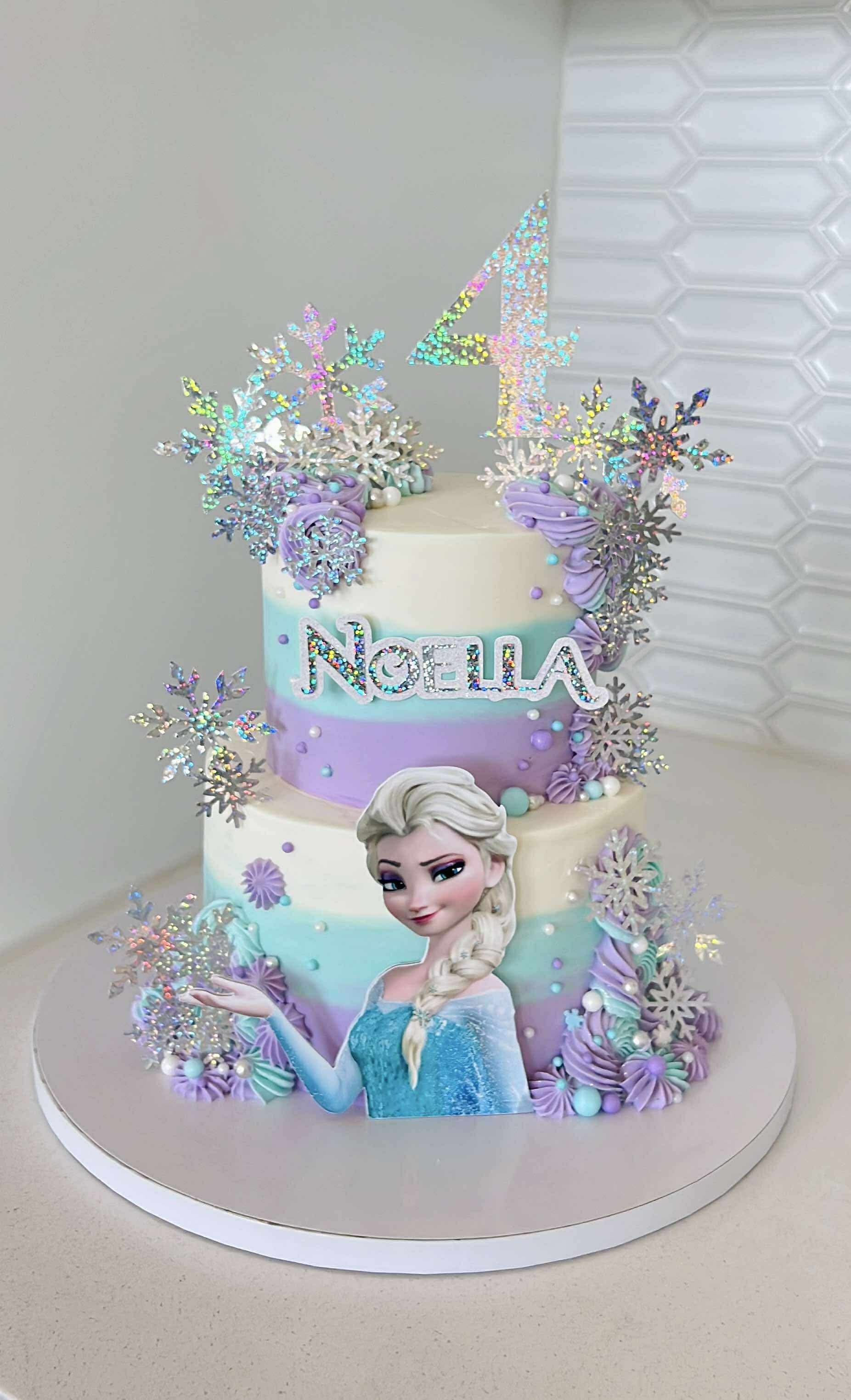 Frozen Cake Topper Set