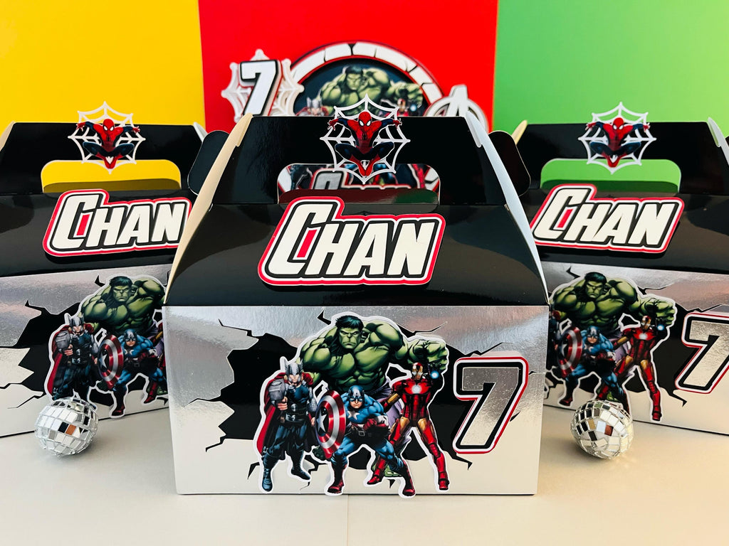 Superheroes Gable Box