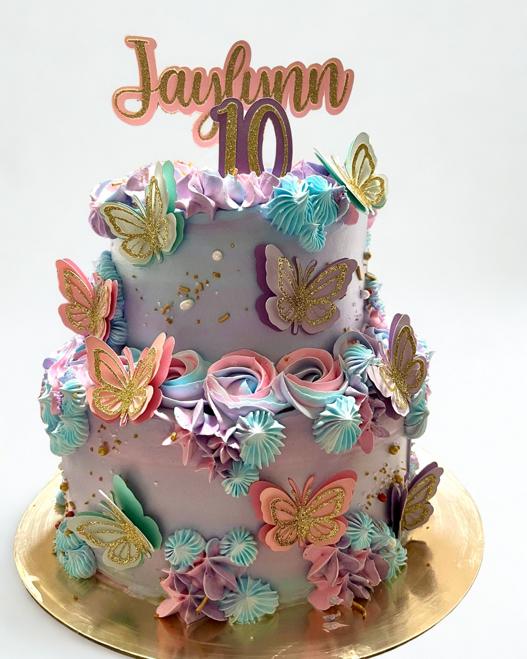 Butterfly Cake Topper Set