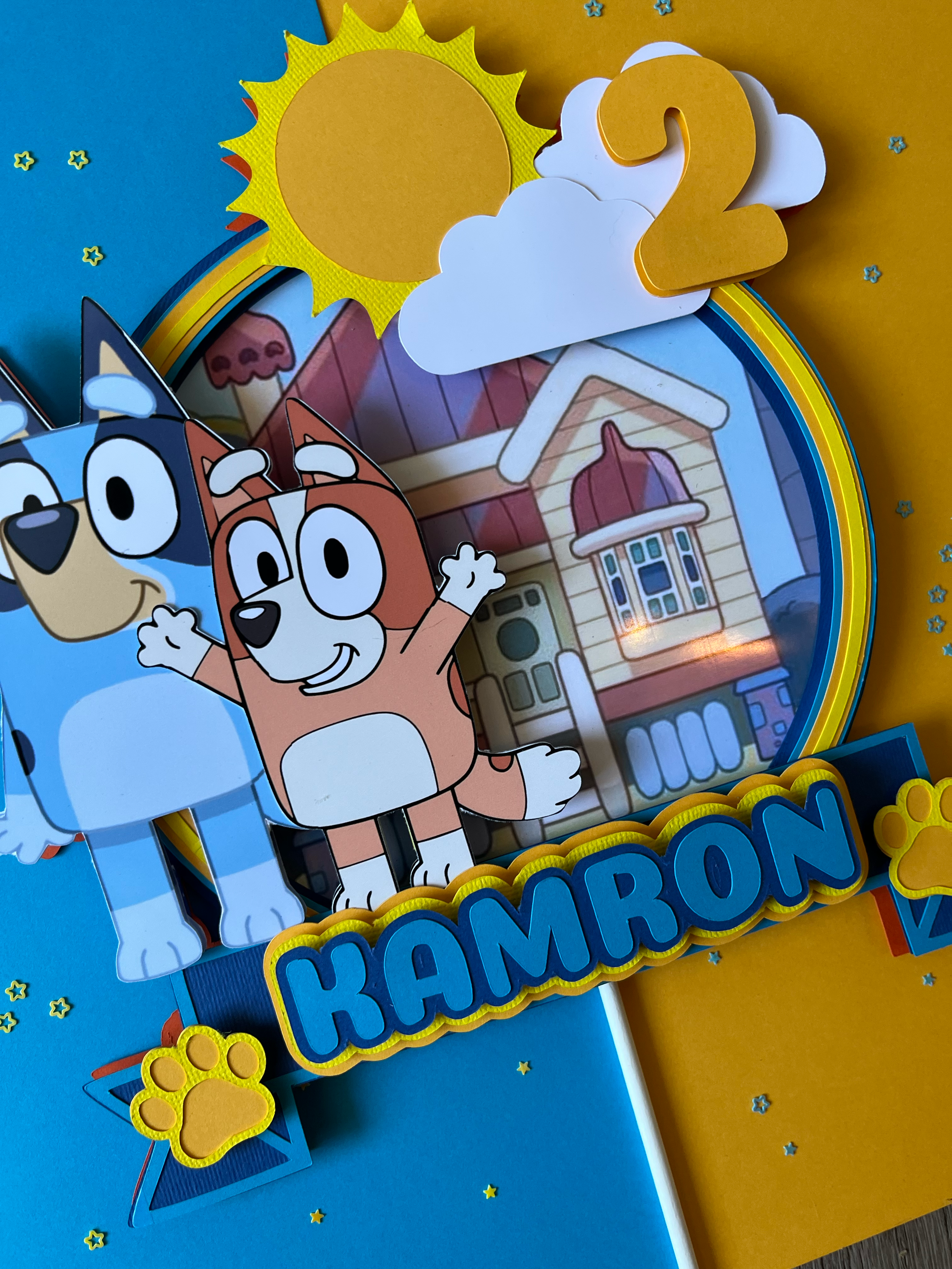 Bluey & Bingo Cake Topper