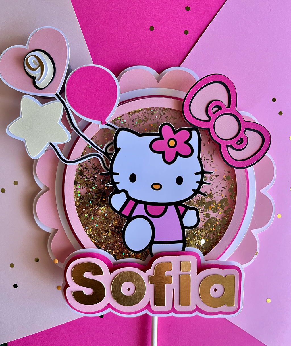 Hello Kitty Cake Topper