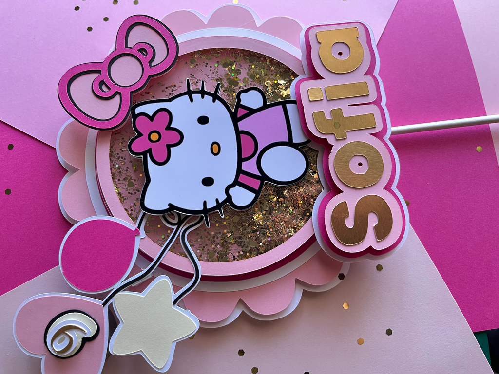Hello Kitty Cake Topper