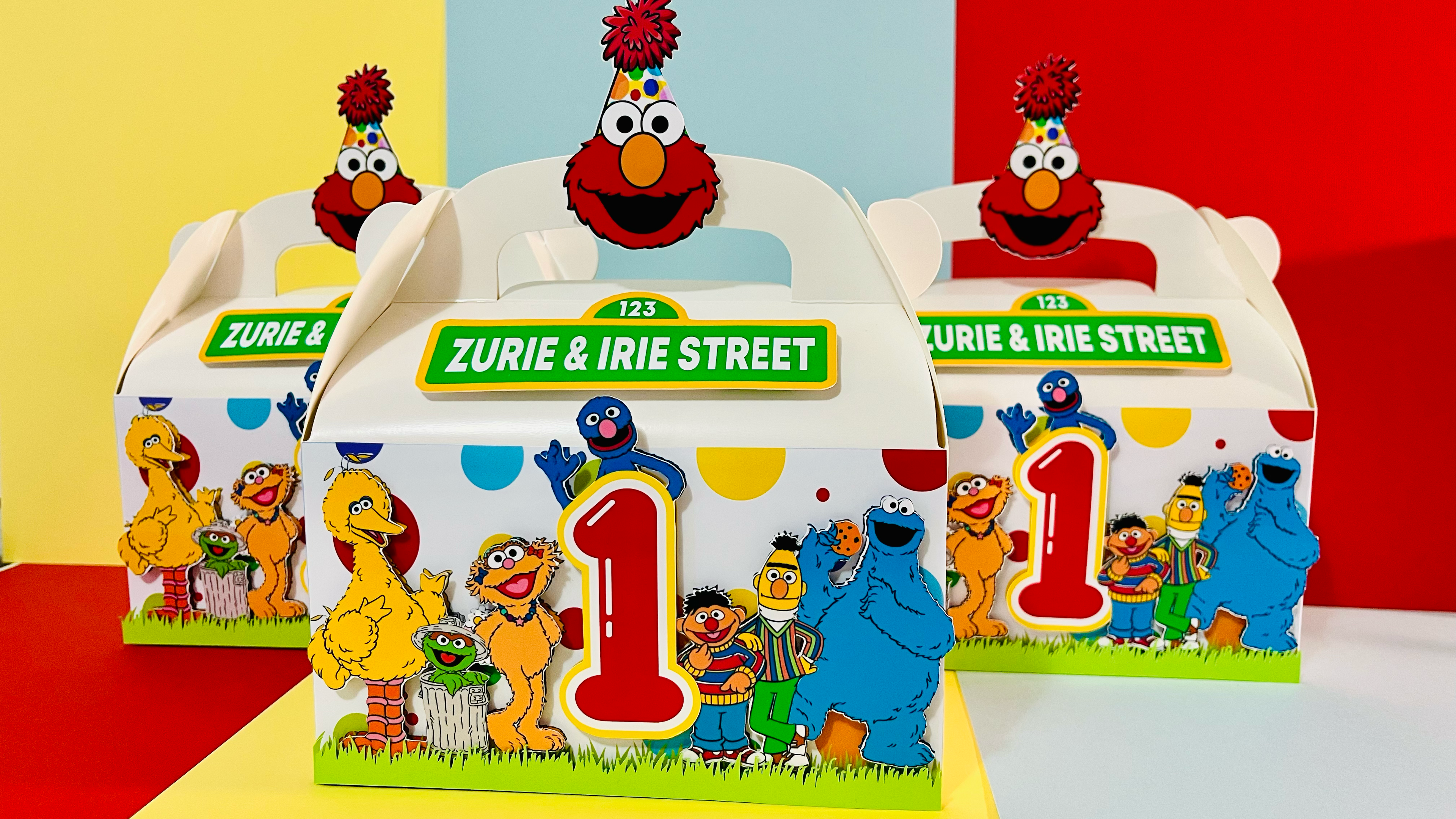 Party of Sesame Street Gable Box