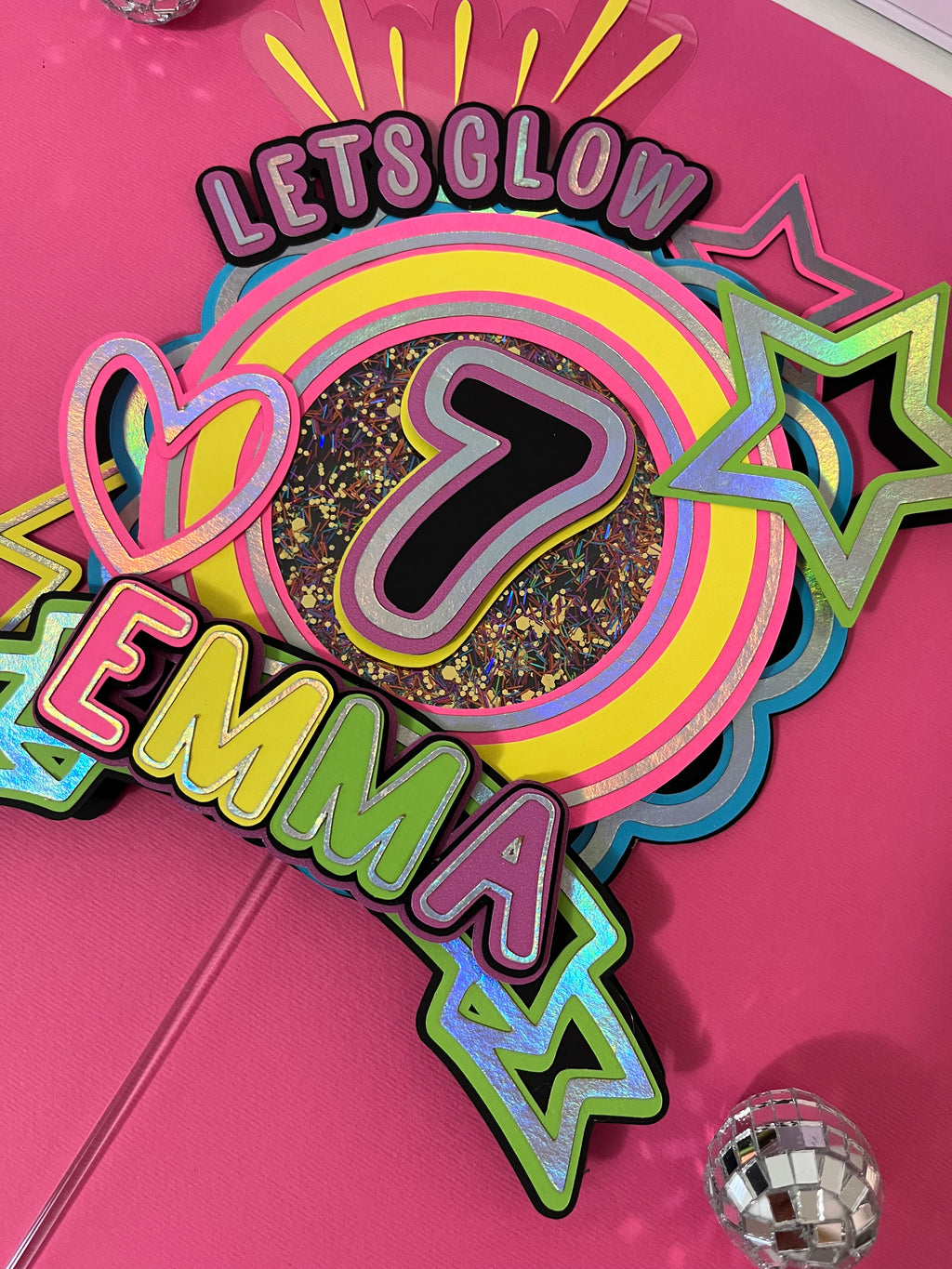 Personalized Cake Topper