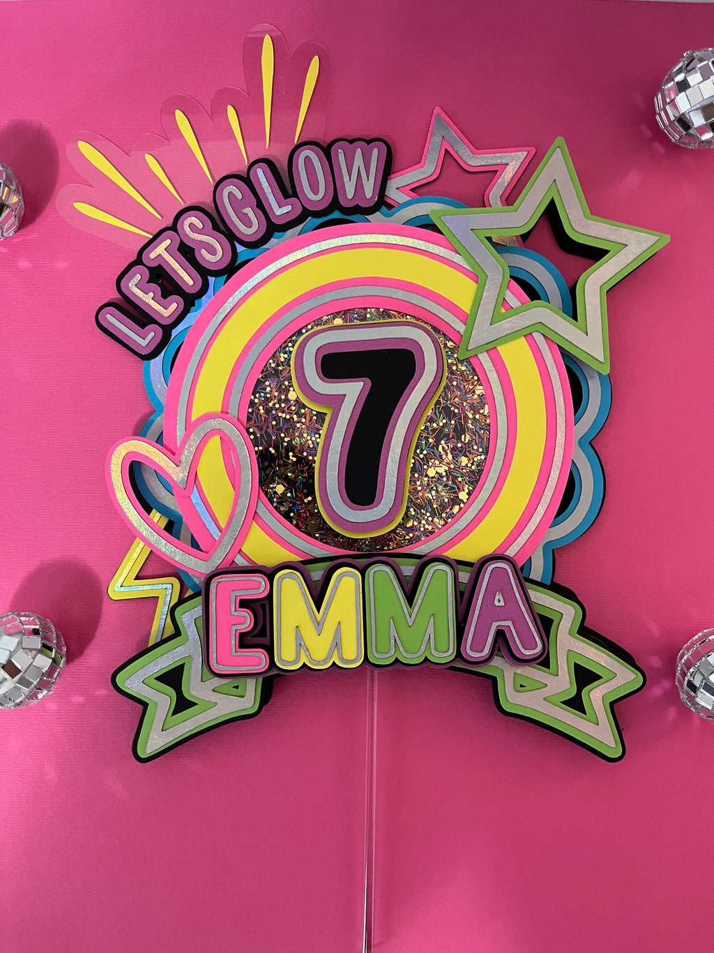 Personalized Cake Topper
