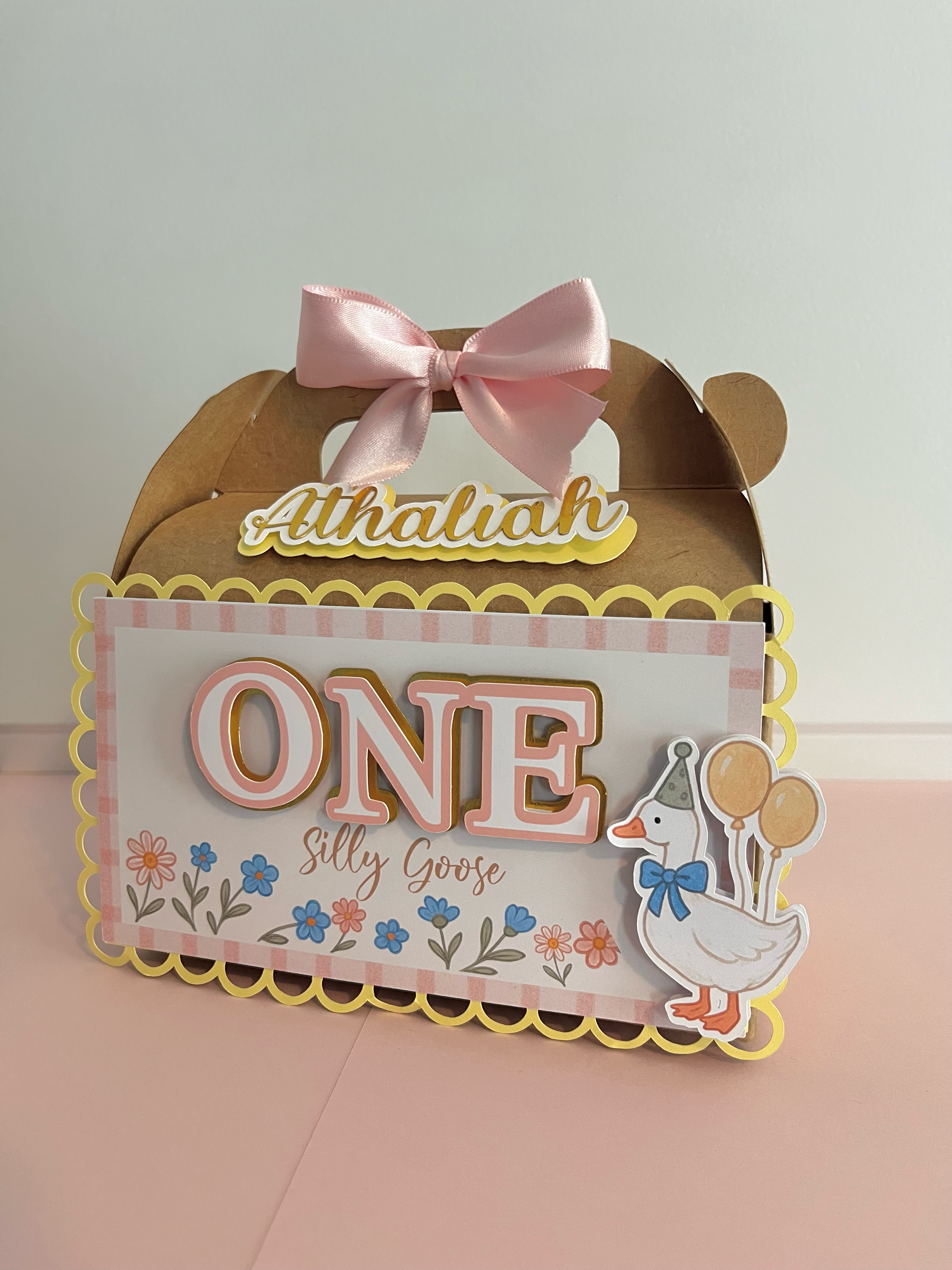 Silly Goose Party Favor Box