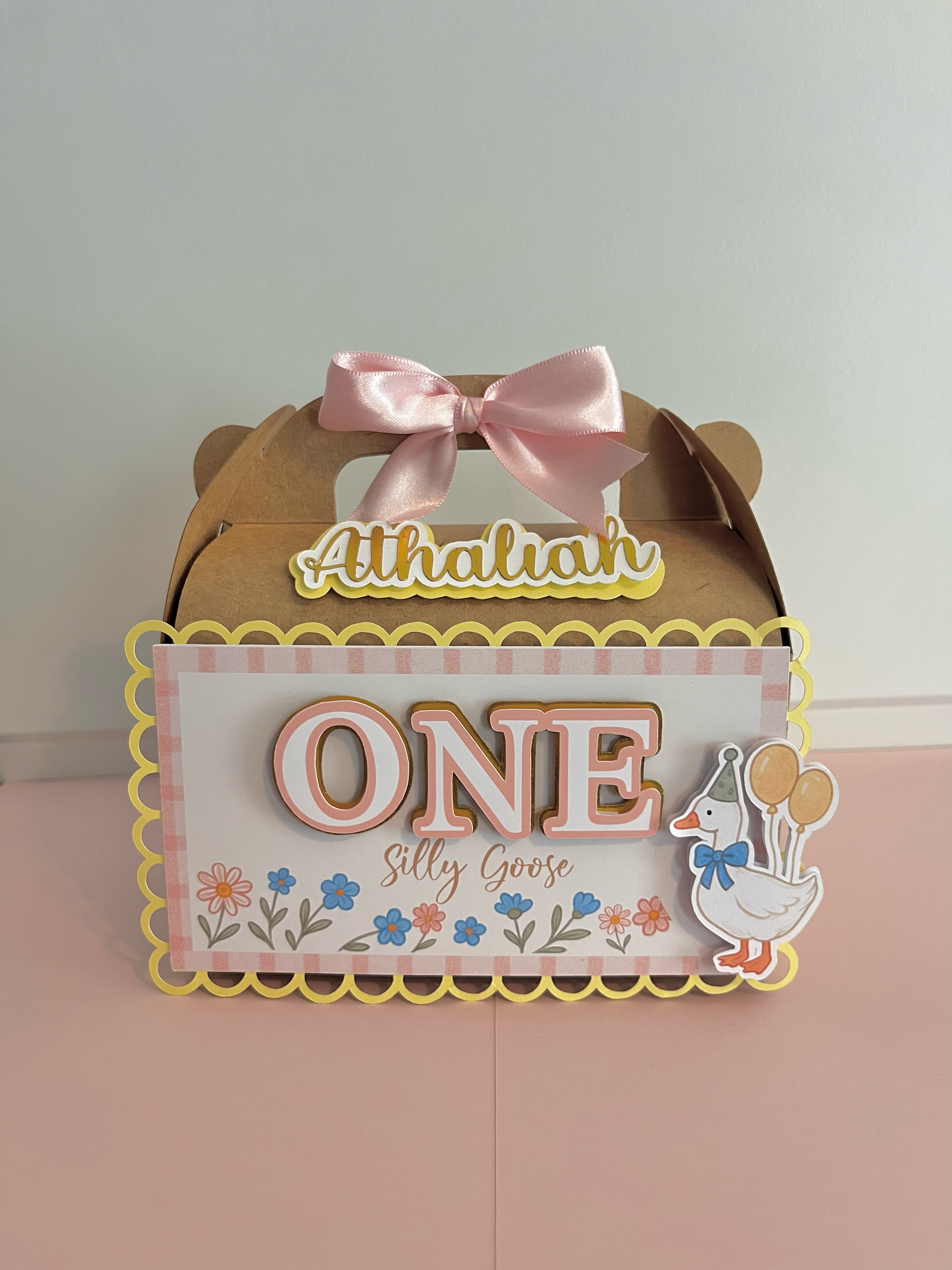 Silly Goose Party Favor Box
