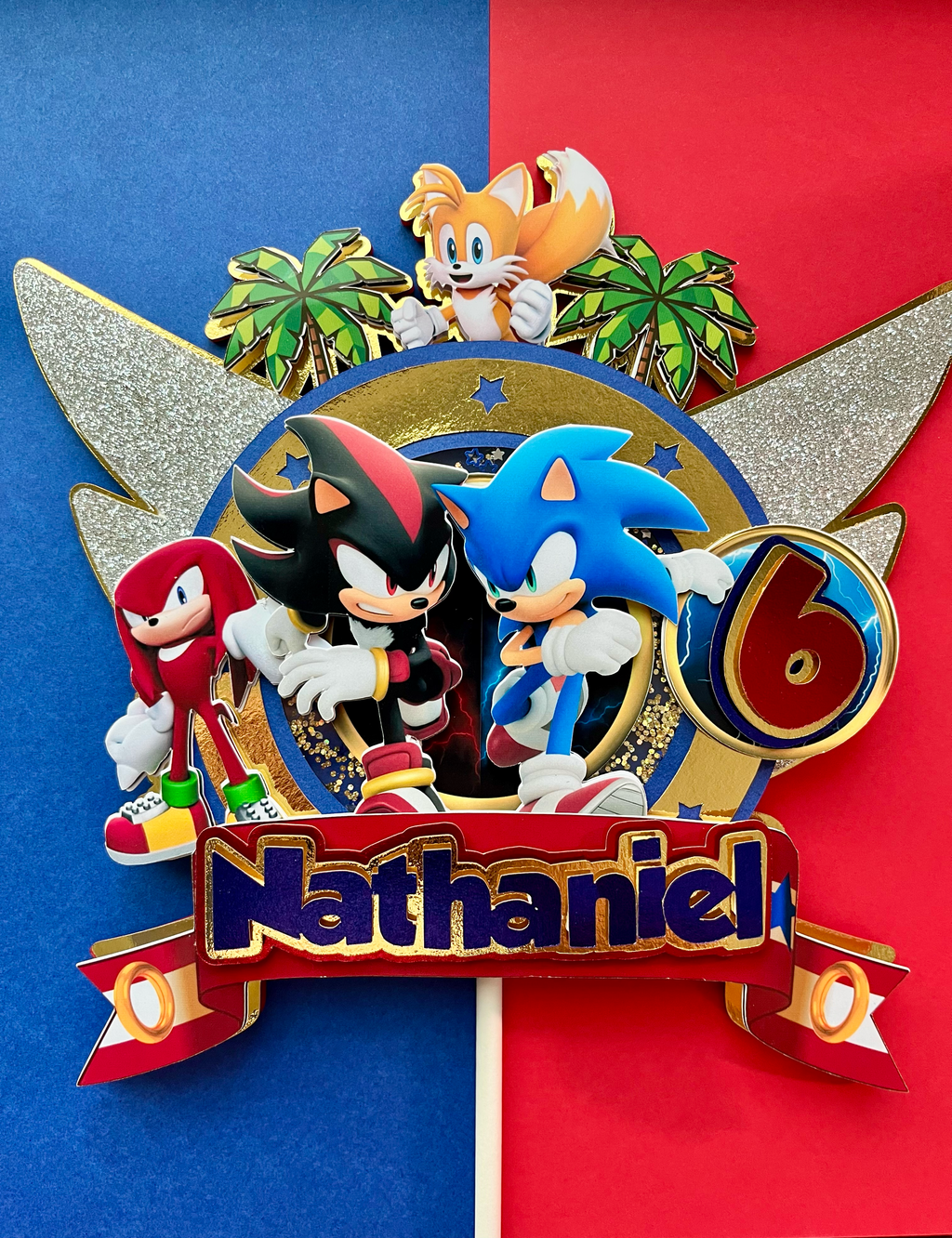 Sonic Universe Cake Topper