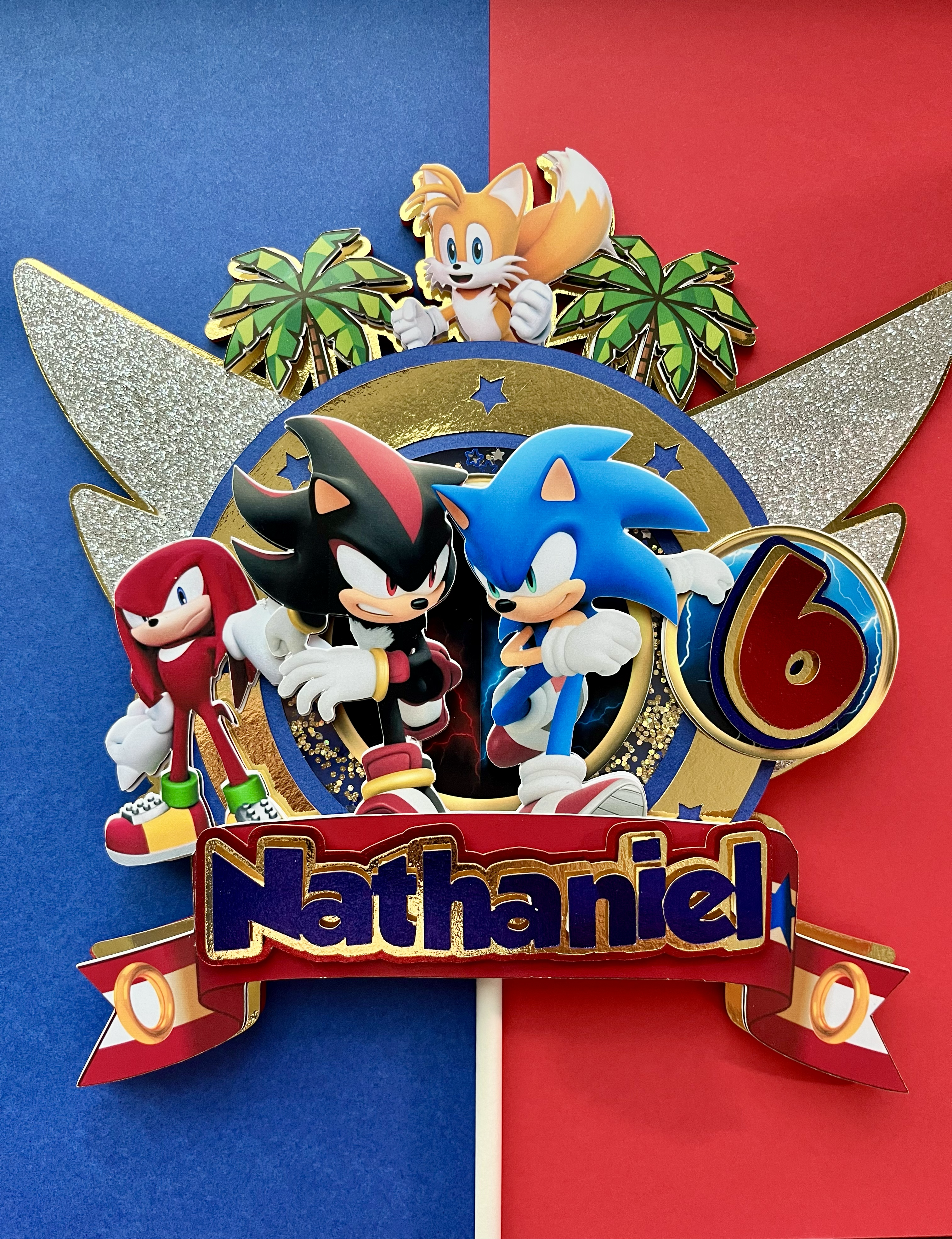 Sonic Universe Cake Topper