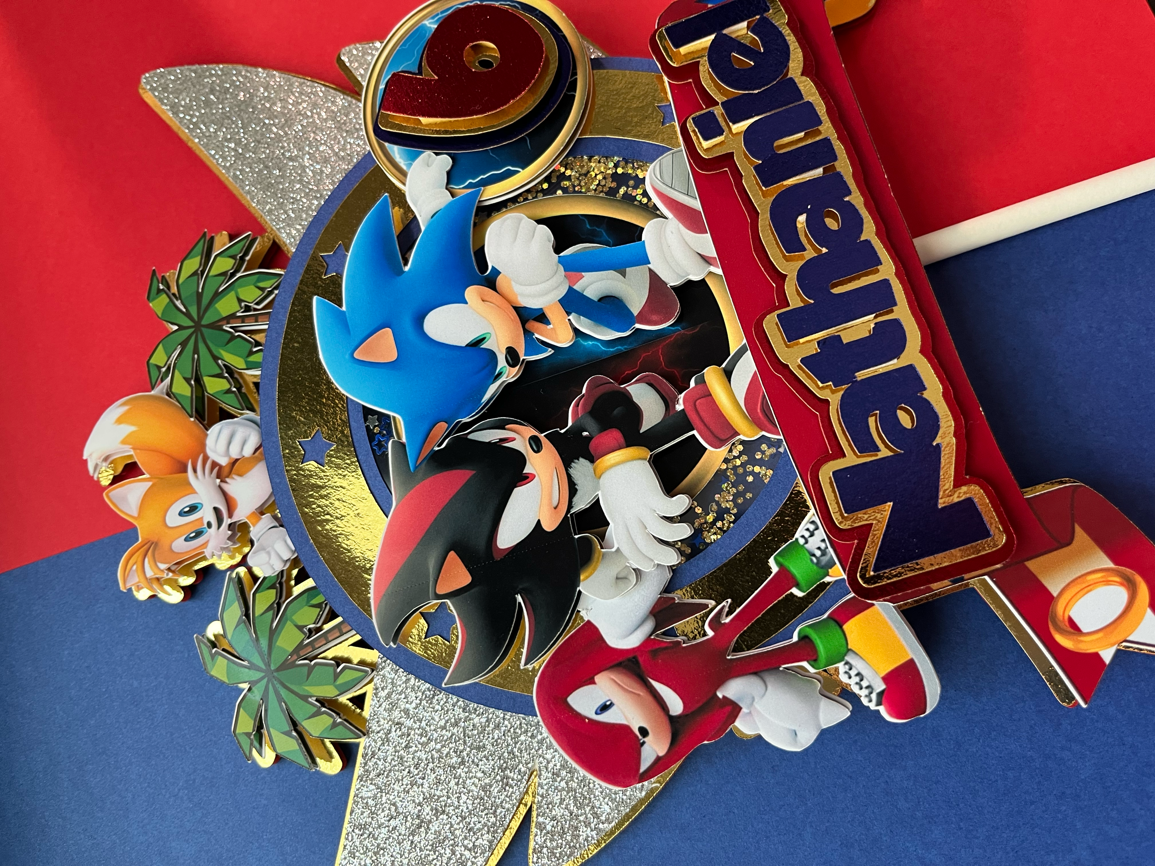Sonic Universe Cake Topper