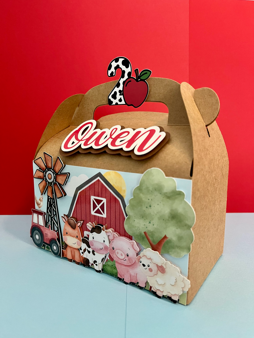Barnyard Party Gable Box