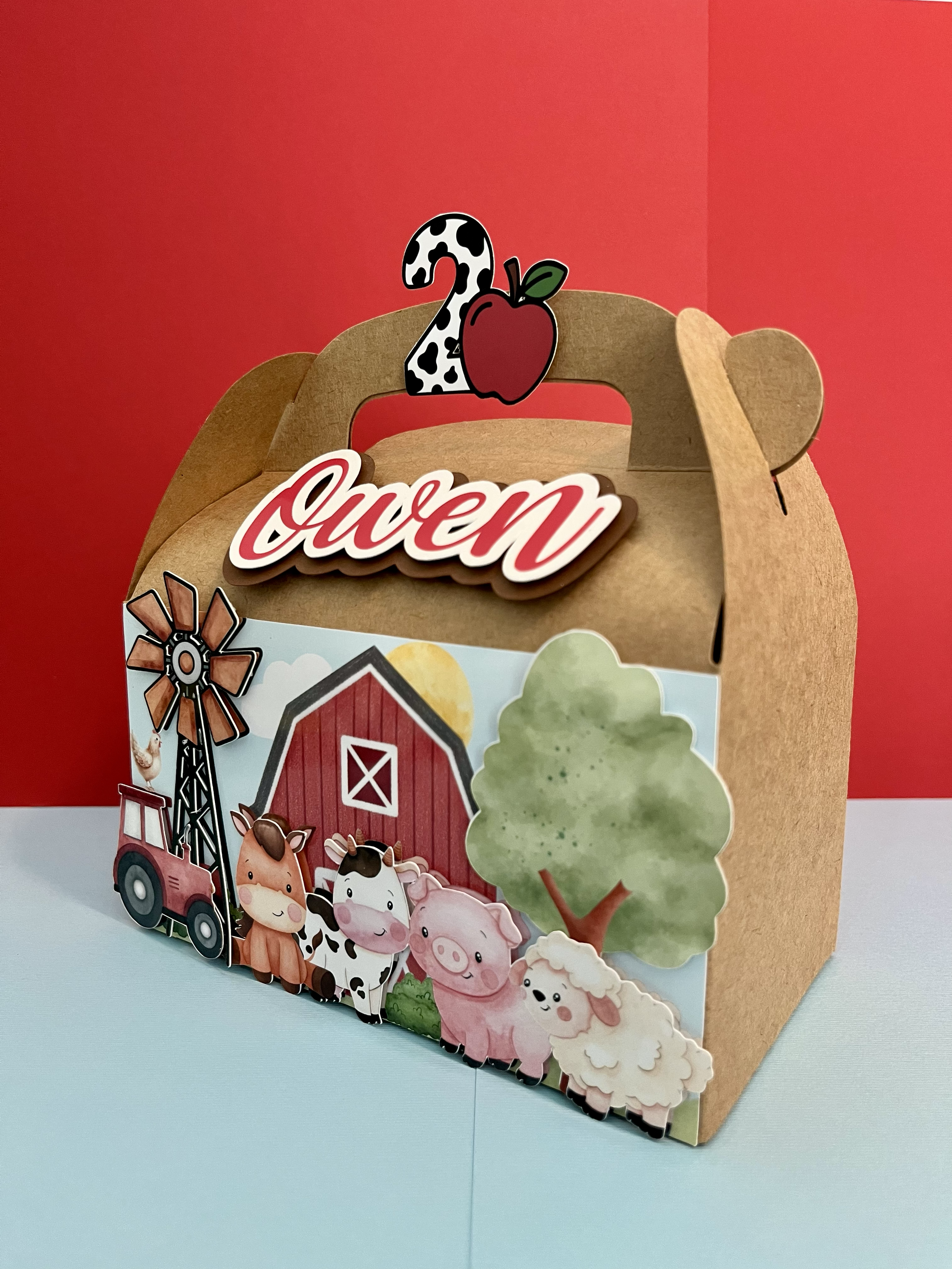 Barnyard Party Gable Box