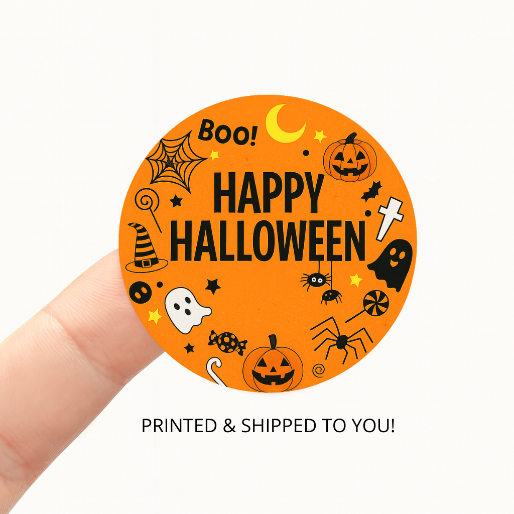 Happy Halloween Stickers