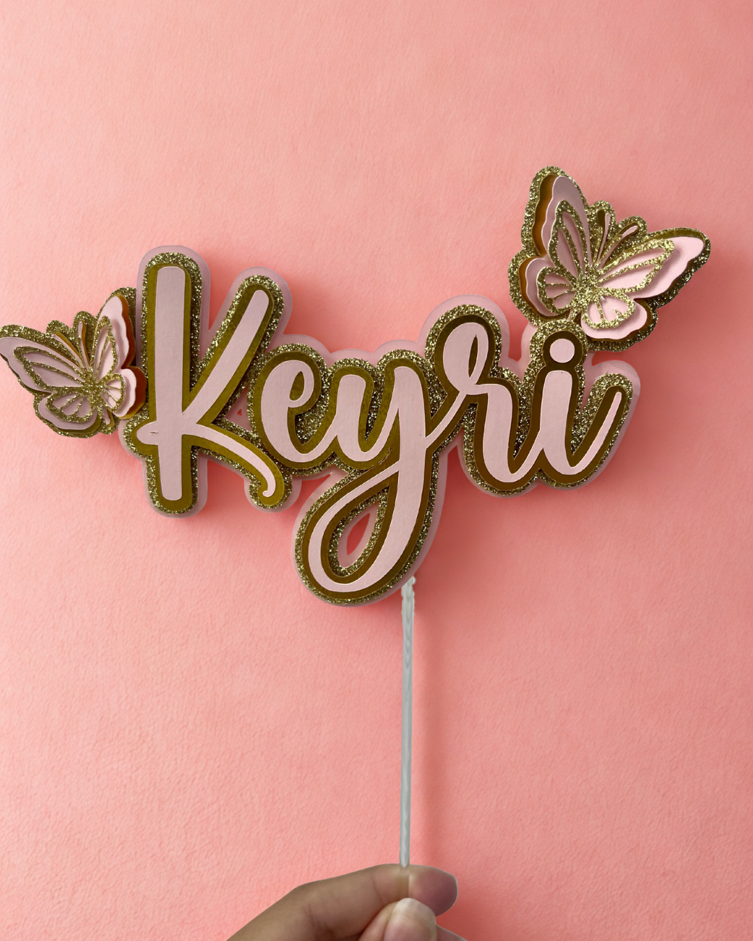 Butterfly Birthday Cake Topper