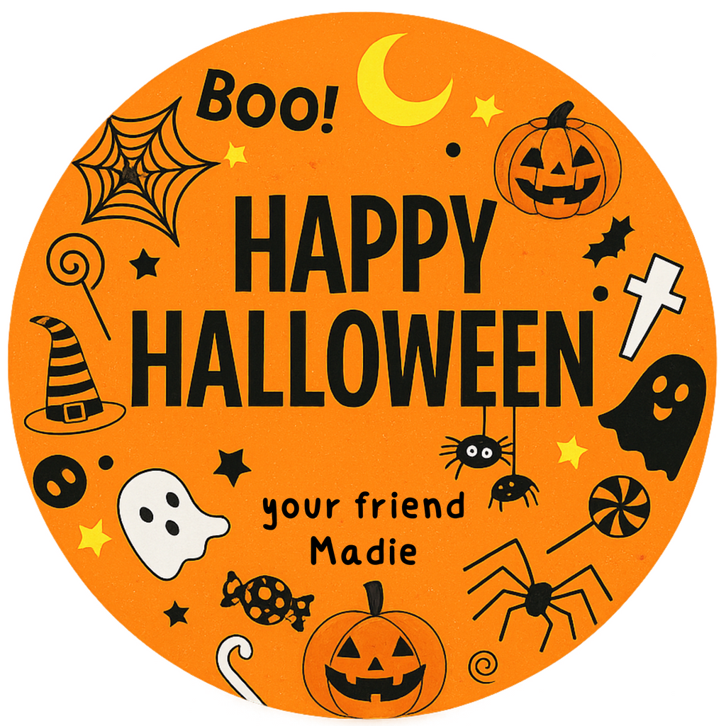 Happy Halloween Stickers
