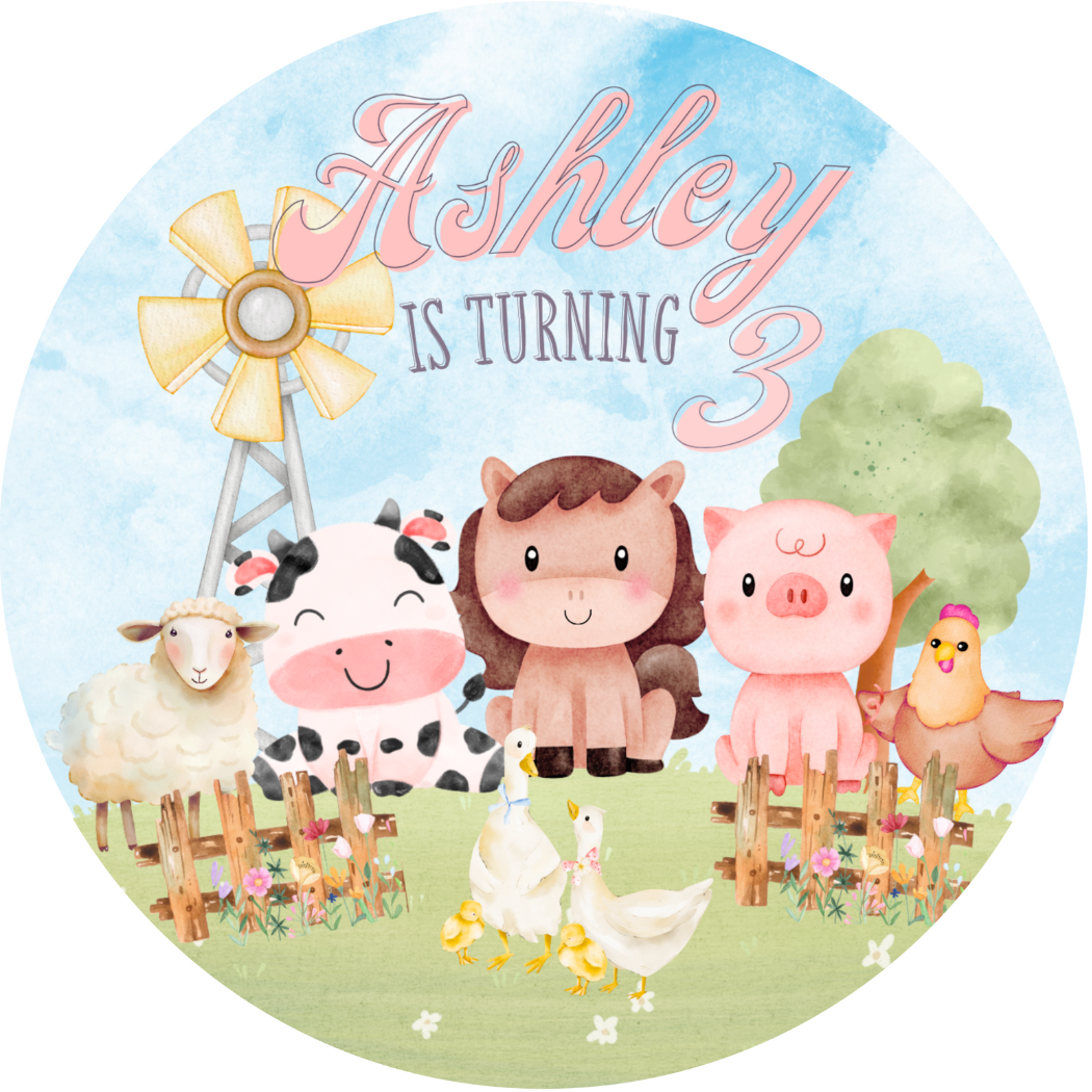 Farm Animals Stickers